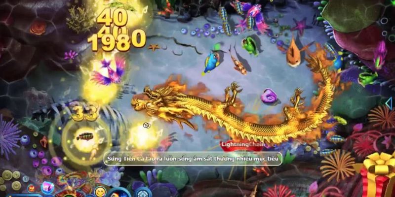 Dragon Fishing đổi thưởng online